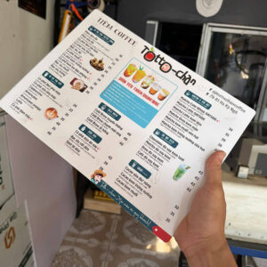 Menu Formex Đẹp, Chống nước - Giá rẻ